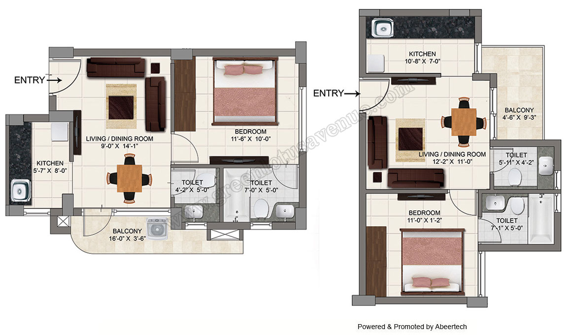 1 bhk flats in zirakpur